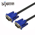 SIPU beste perfermance HD 1 Meter Computer VGA 15 Pin Stecker auf Stecker Kabel 3 + 6 VGA Kabel